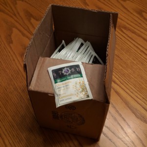 100 Chamomile Tea Bags in bulk by Stash Tea.