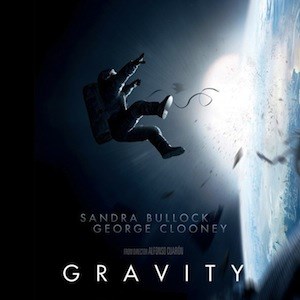 Movie poster for Gravity.