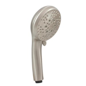 A Moen Refresh brand shower head with 5 settings.