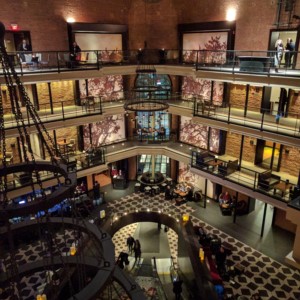 The Liberty Hotel in Boston was an old Jailhouse converted to hotel.