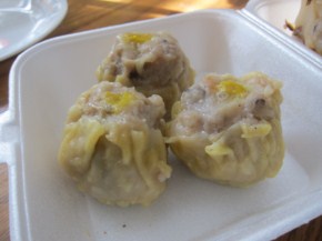 In an order of three, these were densely packed, but not very flavorful. I've had better Siu Mai at other dim sum restaurants around Sunnyvale.